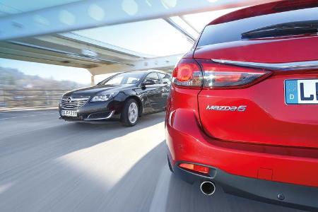 Mazda 6 Kombi, Opel Insignia Sports Tourer, Fazit