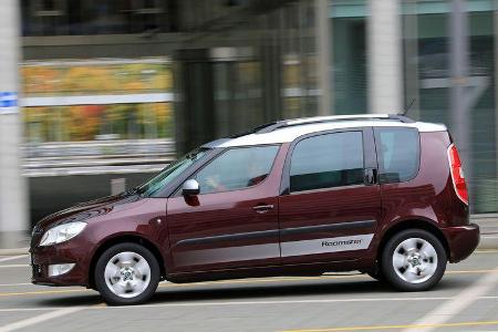 Skoda Roomster 1.6 TDI, Seitenansicht