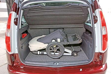 Skoda Roomster 1.6 TDI, Kofferraum