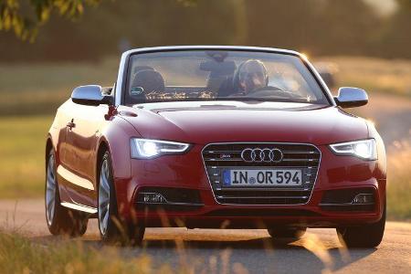 Audi S5 Cabrio, Frontansicht
