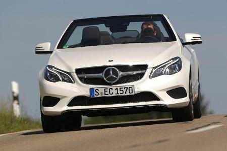Mercedes E 400 Cabrio, Frontansicht