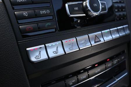 Mercedes E 400 Cabrio, Bedienelemente