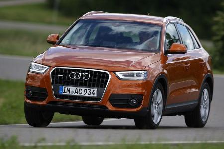 Audi Q3 2.0 TDI Quattro, Frontansicht