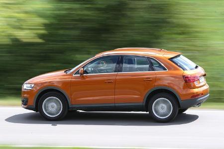 Audi Q3 2.0 TDI Quattro, Seitenansicht