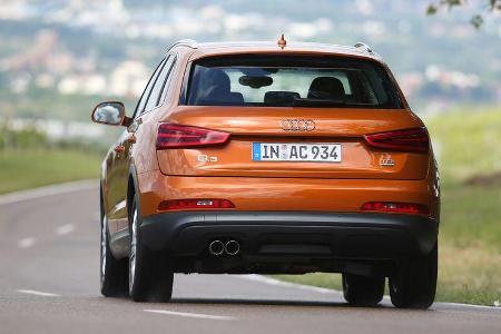 Audi Q3 2.0 TDI Quattro, Heckansicht
