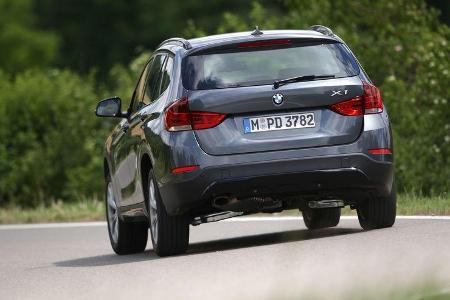 BMW X1 xDrive 20d Sport Line, Heckansicht