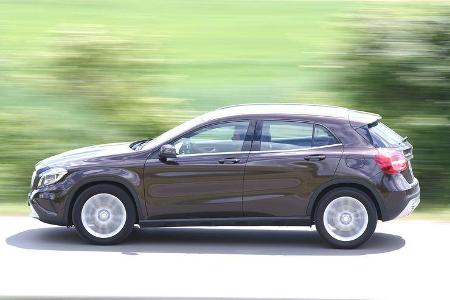Mercedes GLA 220 CDI 4Matic, Seitenansicht