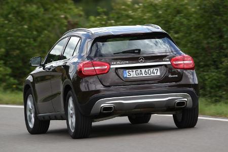 Mercedes GLA 220 CDI 4Matic, Heckansicht