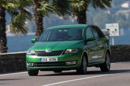 Skoda Rapid Spaceback 1.4 TSI, Frontansicht
