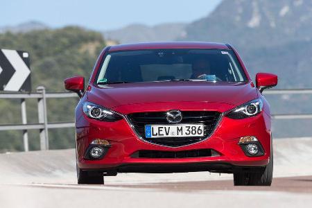 Mazda 3 Skyactiv G 120, Frontansicht