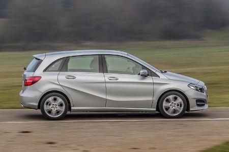 Mercedes B 200 CDI, Seitenansicht