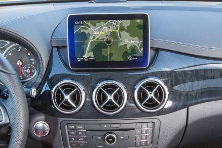 Mercedes B 200 CDI, Navi, Luftausströmer