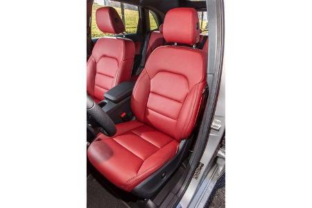 Mercedes B 200 CDI, Fahrersitz