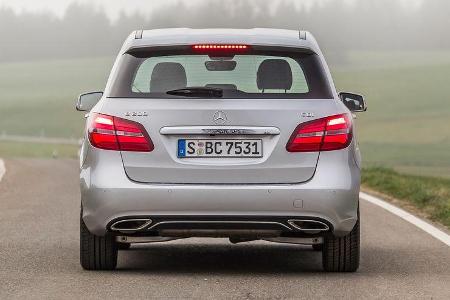 Mercedes B 200 CDI, Heckansicht