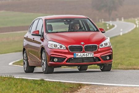 BMW 218d Active Tourer, Frontansicht