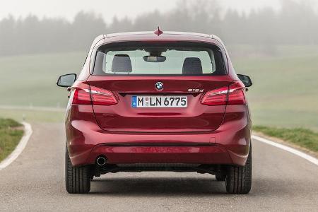 BMW 218d Active Tourer, Heckansicht