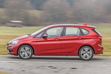 BMW 218d Active Tourer, Seitenansicht