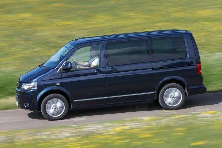 VW Multivan 2.0 BiTDI BMT, Seitenansicht