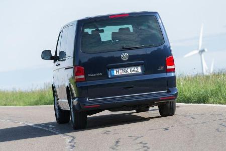 VW Multivan 2.0 BiTDI BMT, Heckansicht