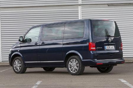 VW Multivan 2.0 BiTDI BMT, Heckansicht
