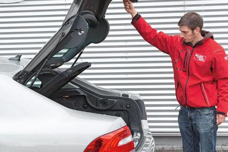 Skoda Superb 1.4 TSI, Heckklappe