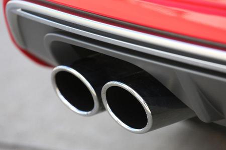 Audi S3 Sportback, Auspuff, Endrohre