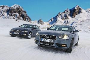 Audi A4 2.0 TFSI Quattro und BMW 328i x-Drive