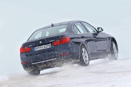 BMW 328i x-Drive, Heckansicht