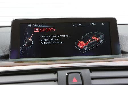 BMW 328i x-Drive, Bildschirm, Infotainment