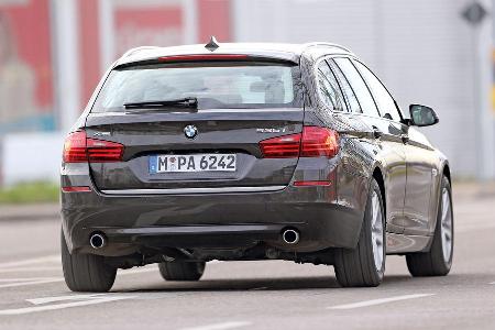 BMW 535i Touring xDrive, Heckansicht