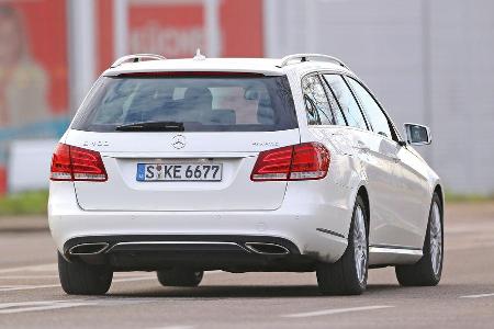 Mercedes E 400 T 4Matic, Heckansicht