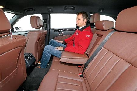 Mercedes E 400 T 4Matic, Fondsitz, Beinfreiheit