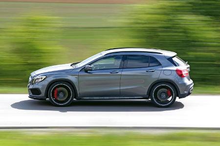 Mercedes GLA 45 AMG, Seitenansaicht