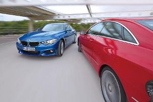 BMW 428i und Mercedes E 250 Coupé im Vergleich