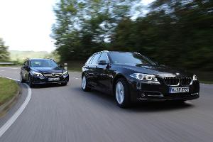 BMW 518d Touring vs. Mercedes E 200 CDI T