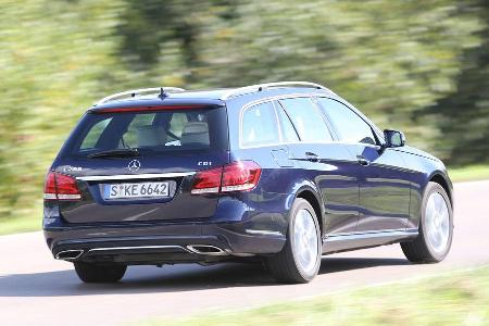 Mercedes E 200 CDI T, Heckansicht