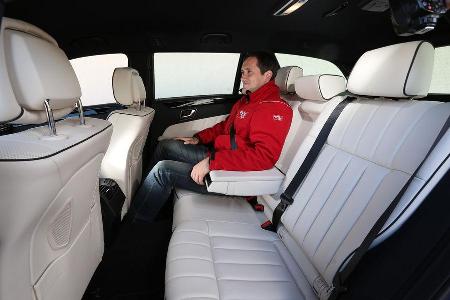 Mercedes E 200 CDI T, Rcksitz, Beinfreiheit
