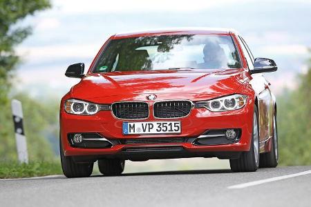 BMW 320d, Frontansicht