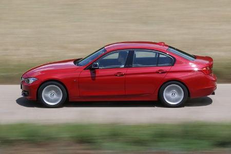 BMW 320d, Seitenansicht