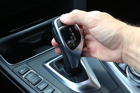 BMW 320d, Schalthebel