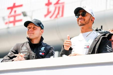 Bottas & Hamilton - GP China 2018