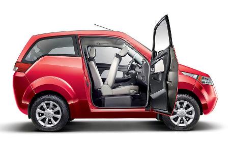 Mahindra E2O Elektroauto