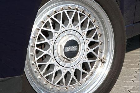Die zweiteiligen BBS-ALus waren originales VW-Zubehör.