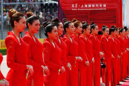 Grid Girls - GP China 2016