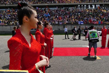 Grid Girls - GP China 2016
