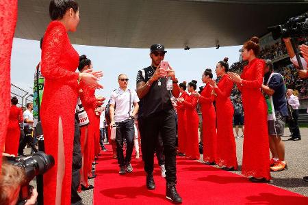 Grid Girls - GP China 2016