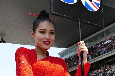 Grid Girls - GP China 2016