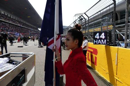 Grid Girls - GP China 2016