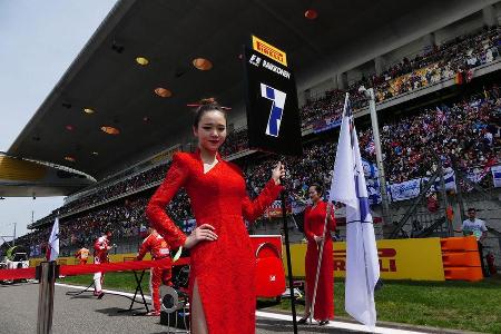 Grid Girls - GP China 2016