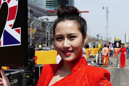 Grid Girls - GP China 2016